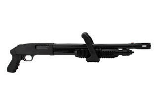 Mossberg 590 Chainsaw 12 Gauge Pump Action Shotgun - 18.5" features a fiber optic front sight